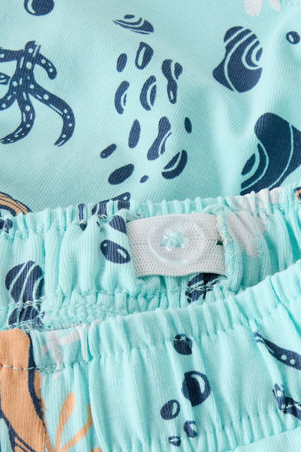 Name it Pijama curto de menino branco