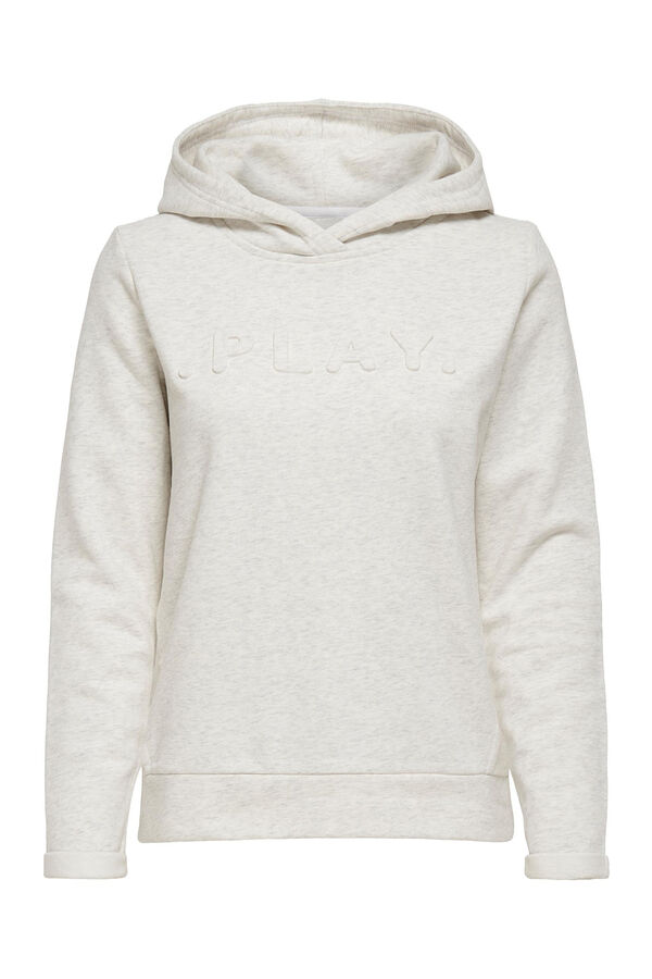 Only Play Sudadera capucha blanco