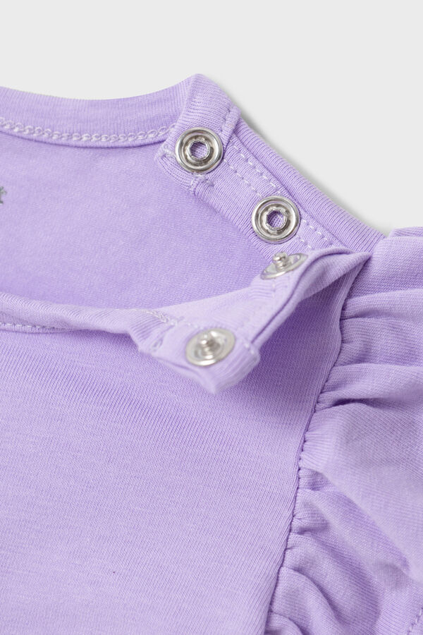 Name it Camisola sem manga de Snoopy rosa