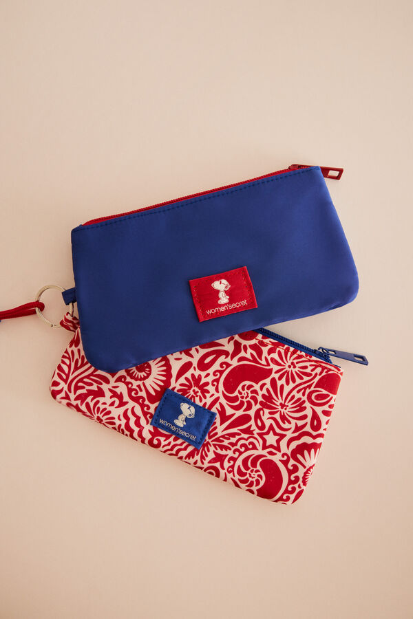 Women'secret Mini neceseres nylon Snoopy estampado