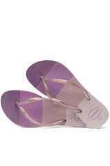 Havaianas Chanclas purpurina niña rosa rosa