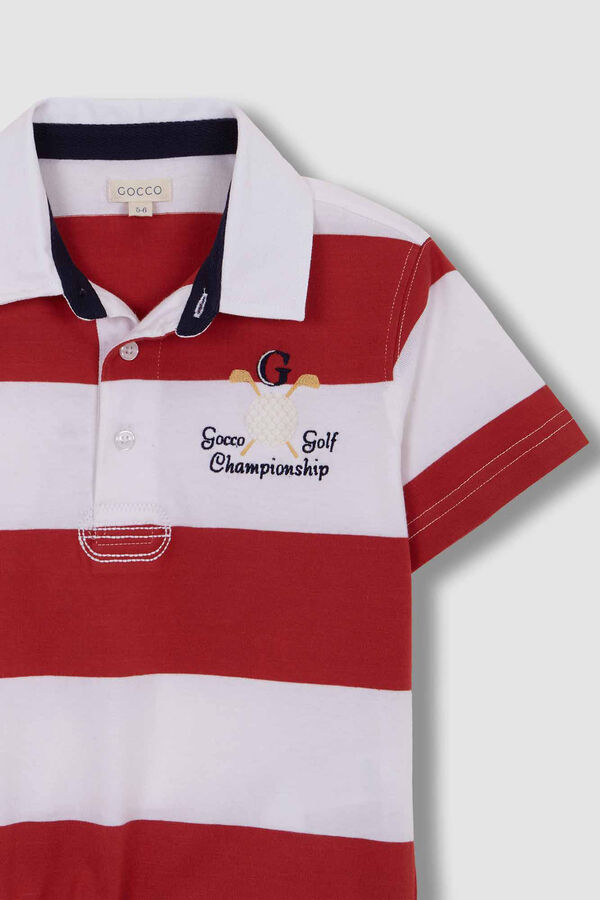 Gocco Polo parche golf azul