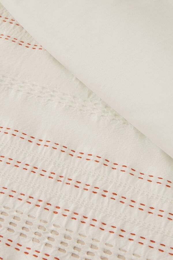 Textura Capa de edredom texturizada vermelho