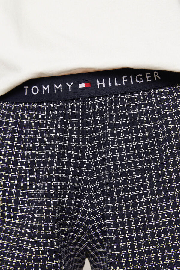 Tommy Hilfiger Conjunto de calções e t-shirt de pijama estampado