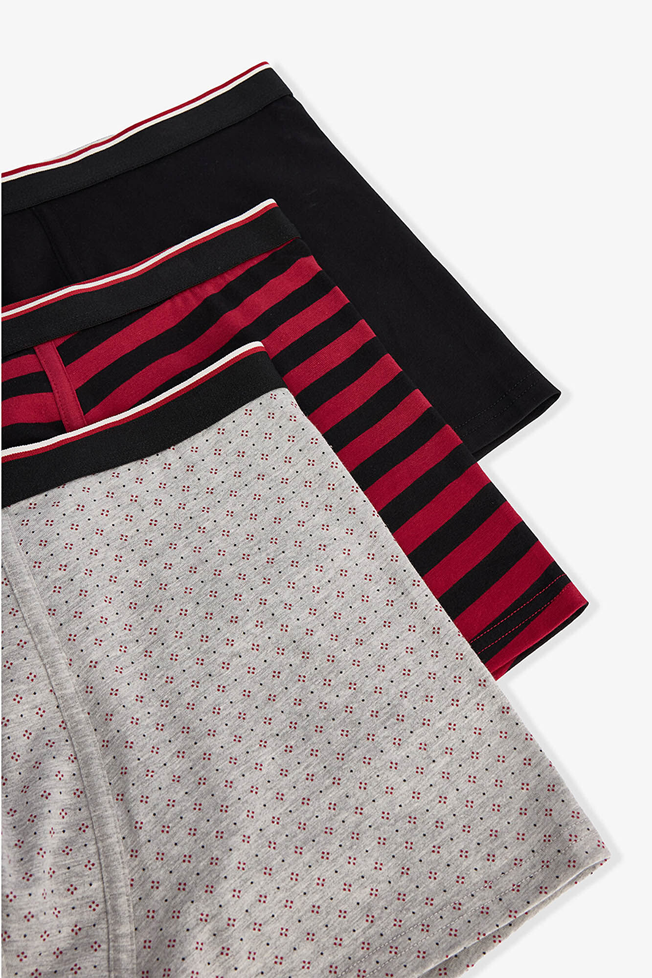 Penti Pack de 3 Boxers org&aacute;nicos a rayas para hombre