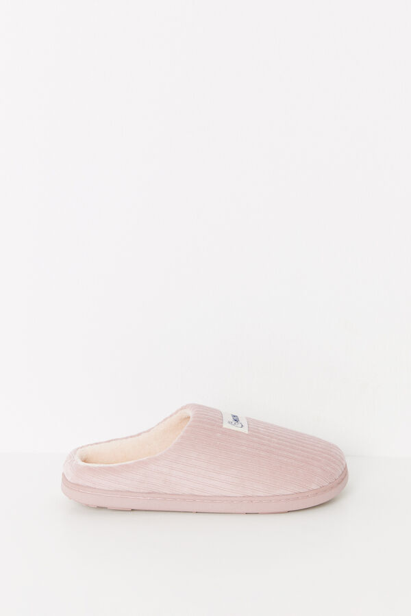 Women'secret Chinelos de veludo rosa Moomin vermelho