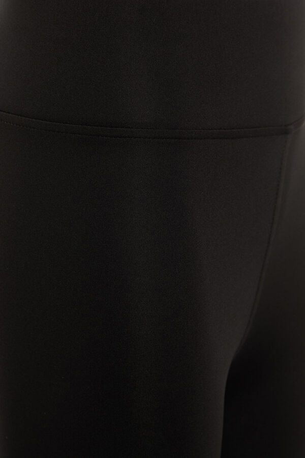 Trendyol Leggings el&aacute;sticos interior forro polar negro negro