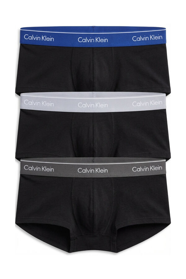 Calvin Klein Pacote de 3 boxers curtos azul