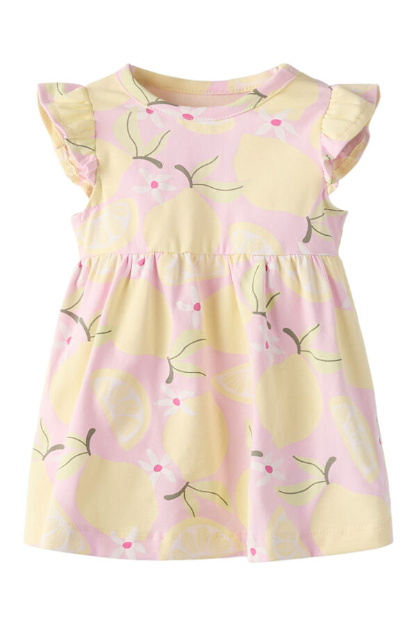 Name it Vestido de beb&eacute; limones rosa