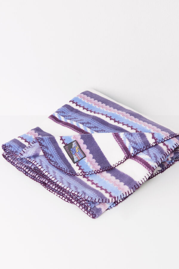 Women'secret Manta s&uacute;per suave &eacute;tnico Snoopy estampado