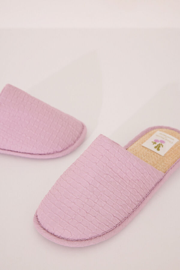 Women'secret Zapatillas casa color rosa rosa