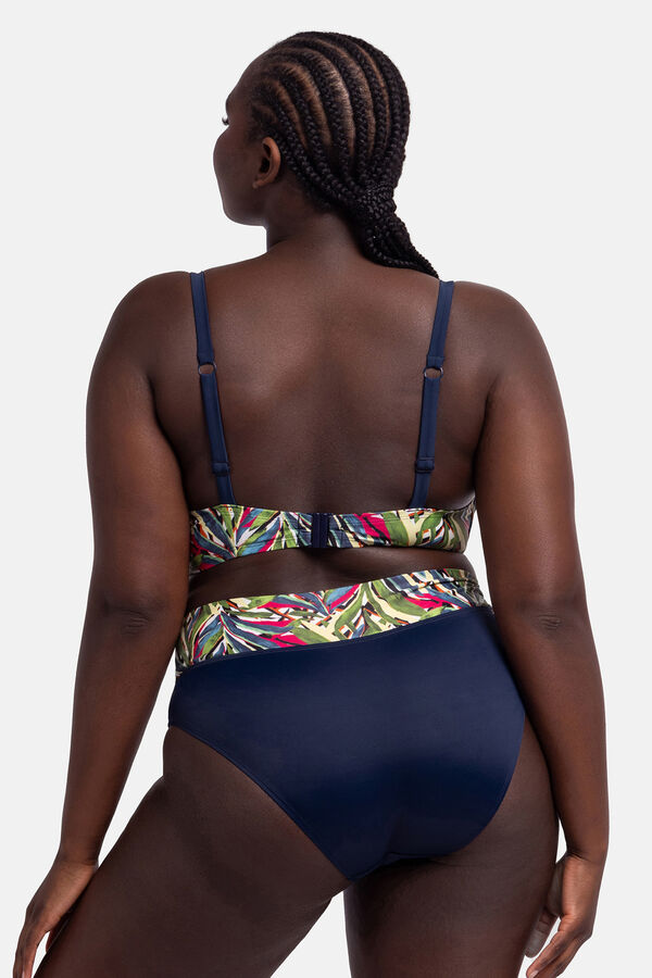 Dorina Top de bikini sin relleno estampado