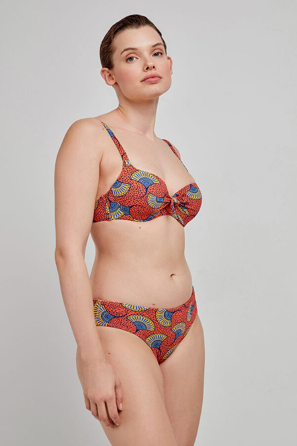 Gisela Top bikini capacidad estampado tribal estampado