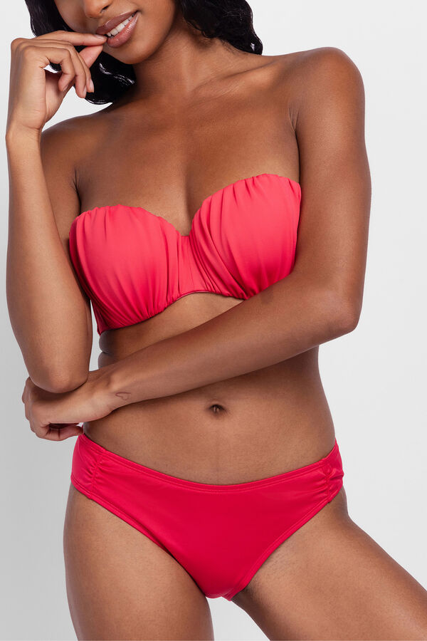 Dorina Top de biquíni bandeau rosa rosa