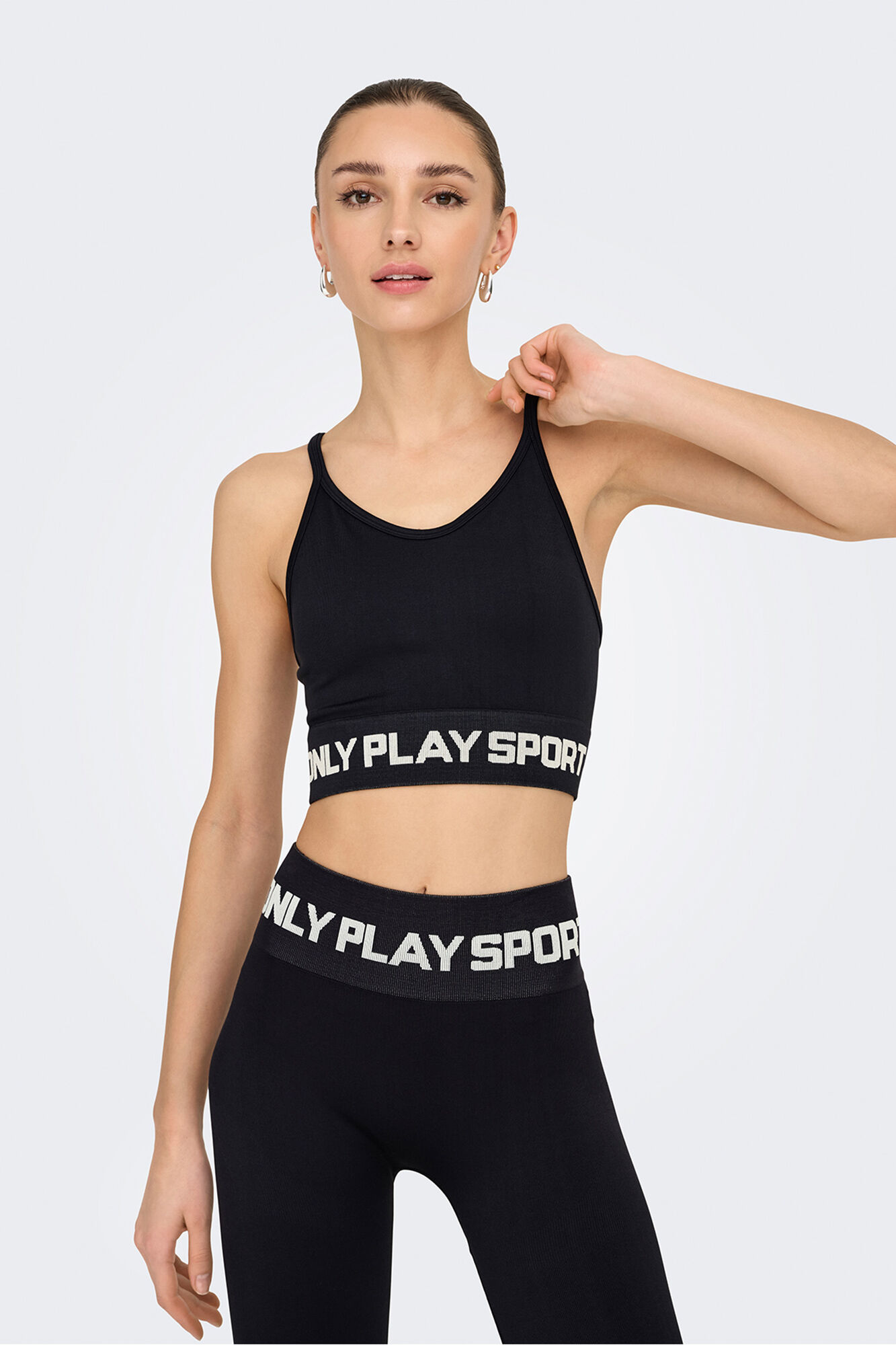 Only Play Sujetador deportivo de tirantes sujecci&oacute;n media