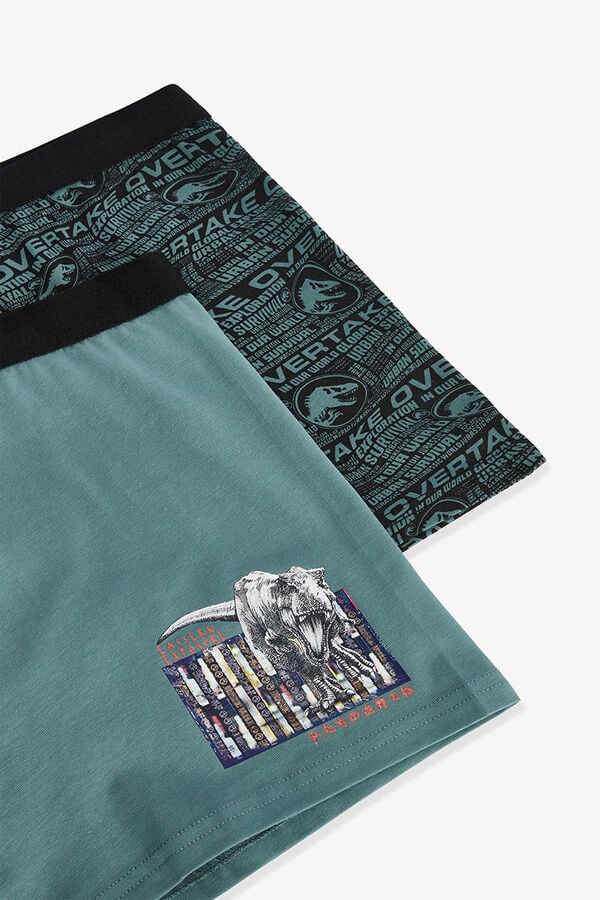 Penti Pack de 2 Boxers con estampado de dinosaurios para hombre estampado