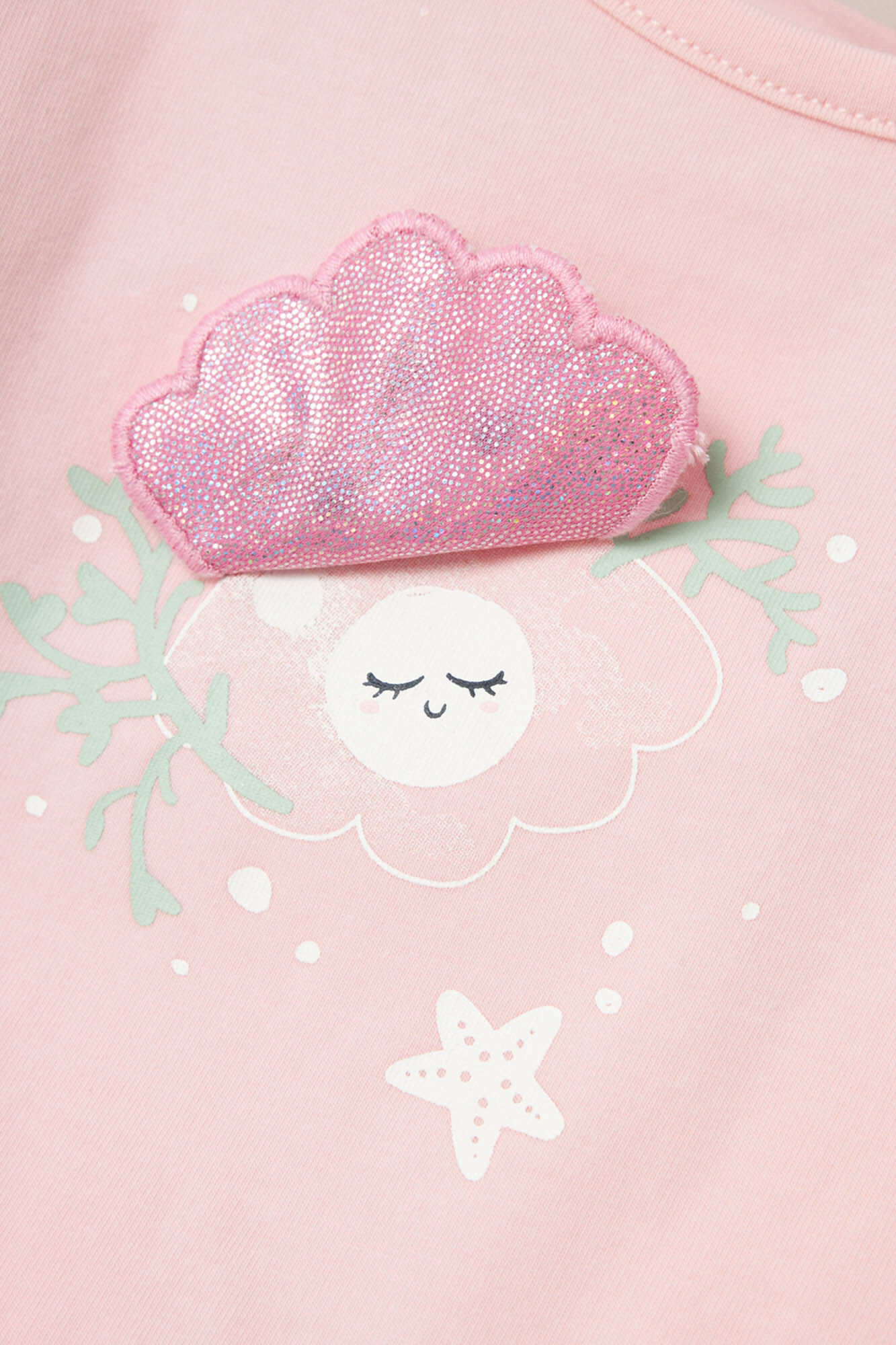 Name it Camisola sem mangas com detalhe 3D