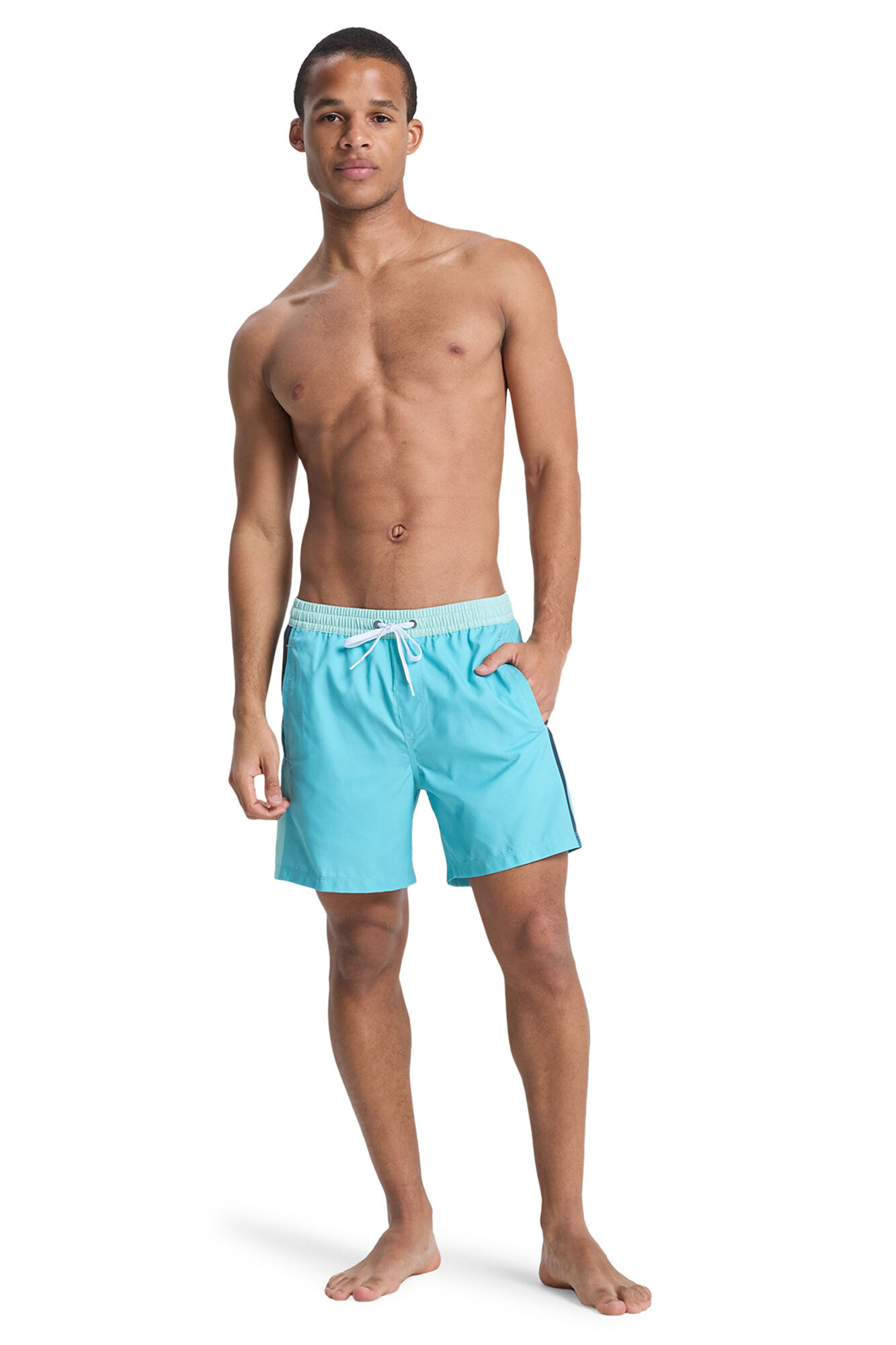 Quiksilver Ba&ntilde;ador corto logo lateral