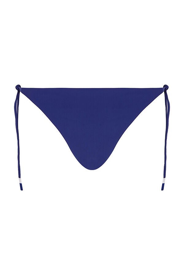 Women'secret Braga bikini brasileña tiras azul eléctrico azul