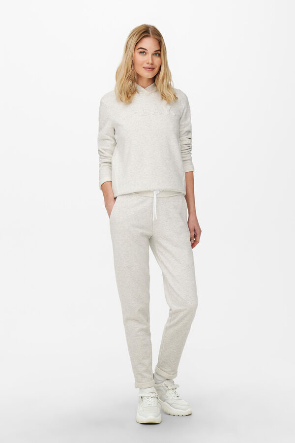 Only Play Sudadera capucha blanco