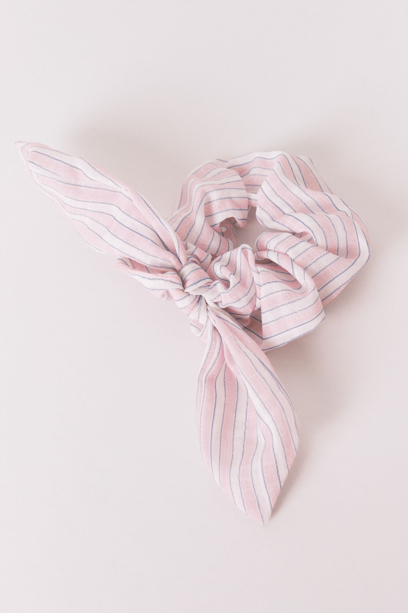 Women'secret Scrunchie de riscas com la&ccedil;ada rosa