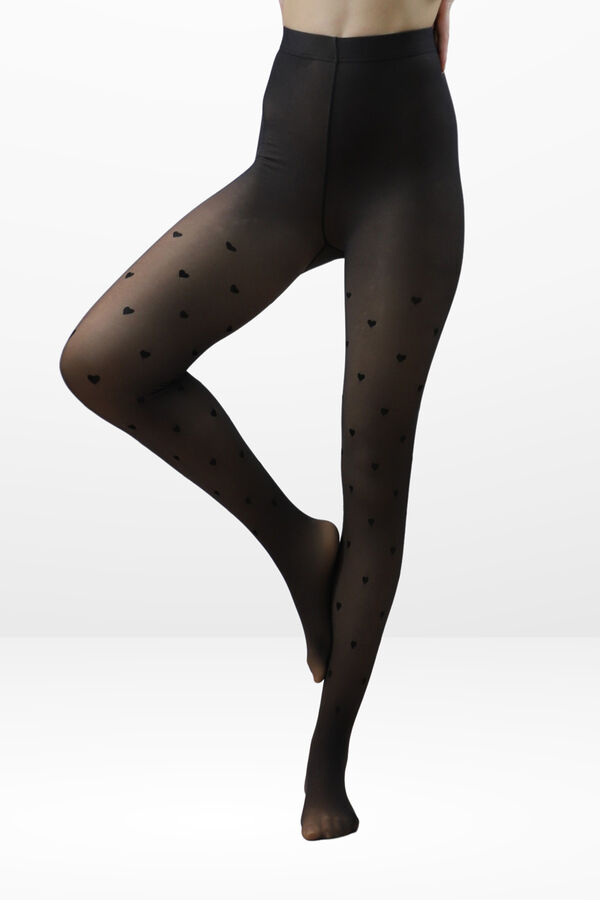 Ivette Bridal Panty Opac Doble Capa 85Dn Velvet Fantasy negro