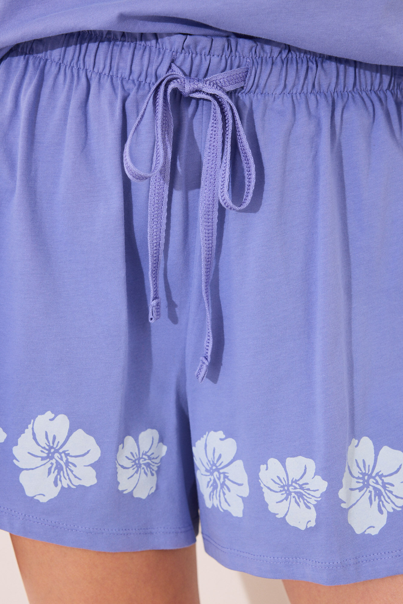 Women'secret Pijama curto azul Lilo & Stitch 