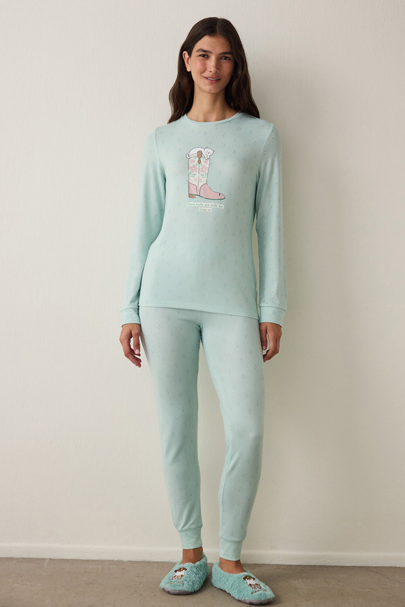 Penti T-shirt longa para dormir