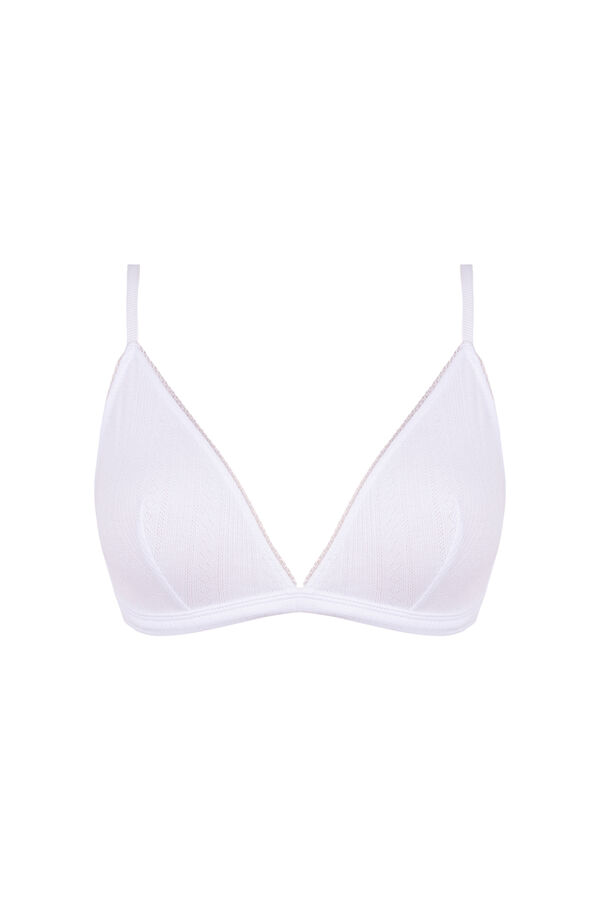 Women'secret Soutien de algod&atilde;o branco NATURAL branco