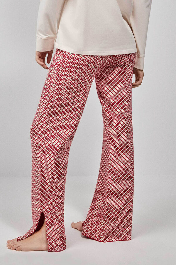 Gisela Pantal&oacute;n pijama largo blanco