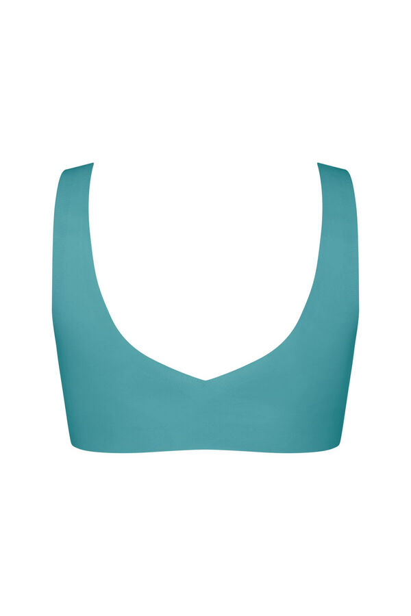 Sloggi Bralette sem costura azul