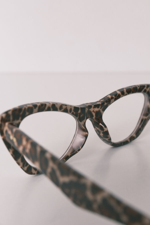 Women'secret Gafas transparentes animal print estampado
