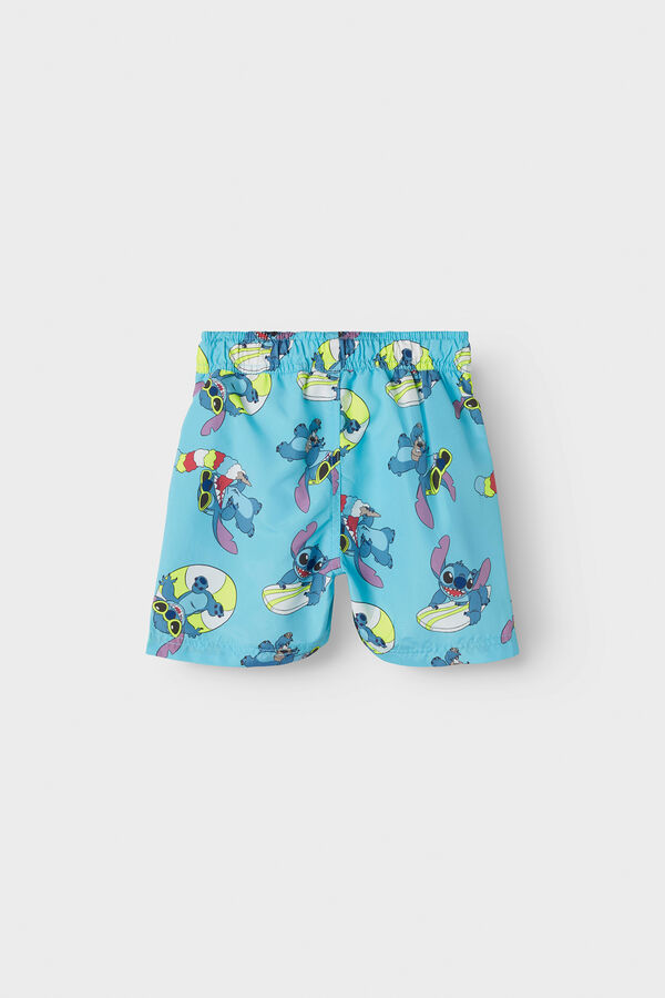 Name it Maiô menino Lilo e Stitch azul