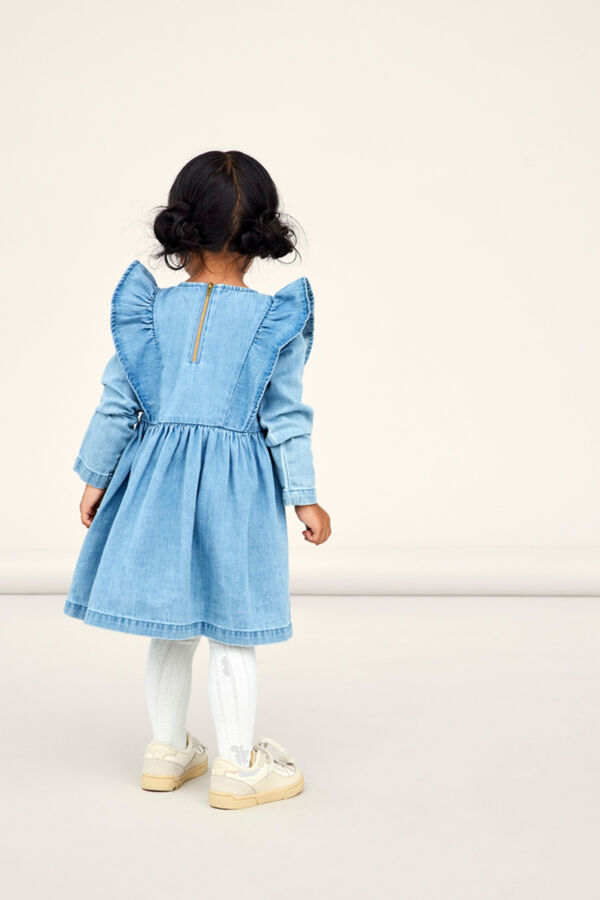 Name it Vestido denim ni&ntilde;a azul