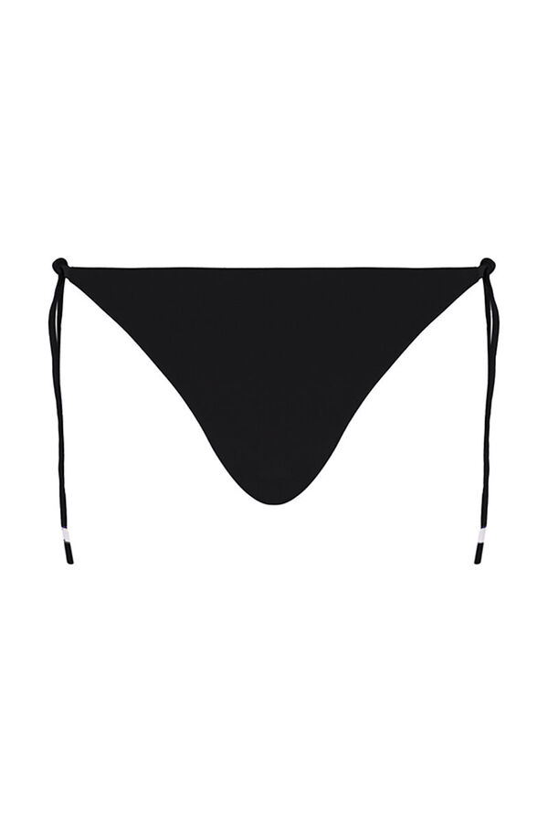 Women'secret Braga bikini brasileña tiras negra negro