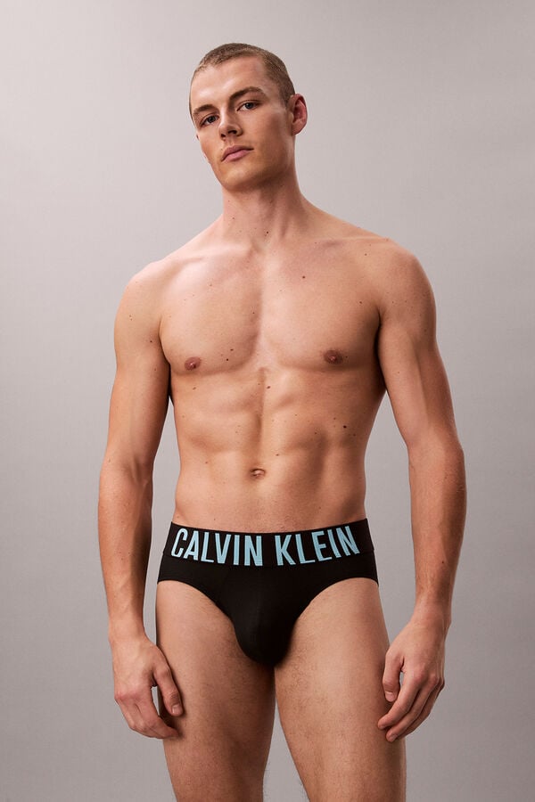 Calvin Klein Pack de 3 slips negro