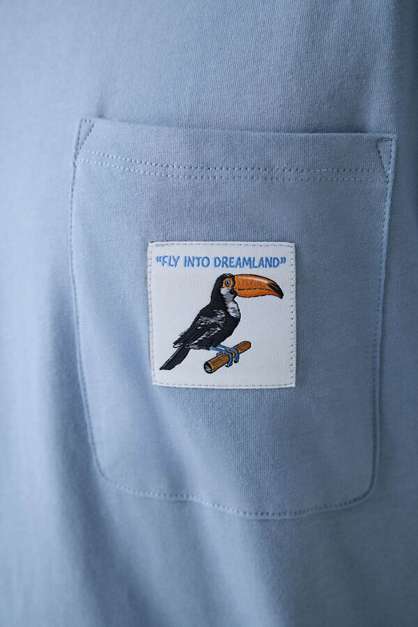 Penti Conjunto de pijama largo azul azul