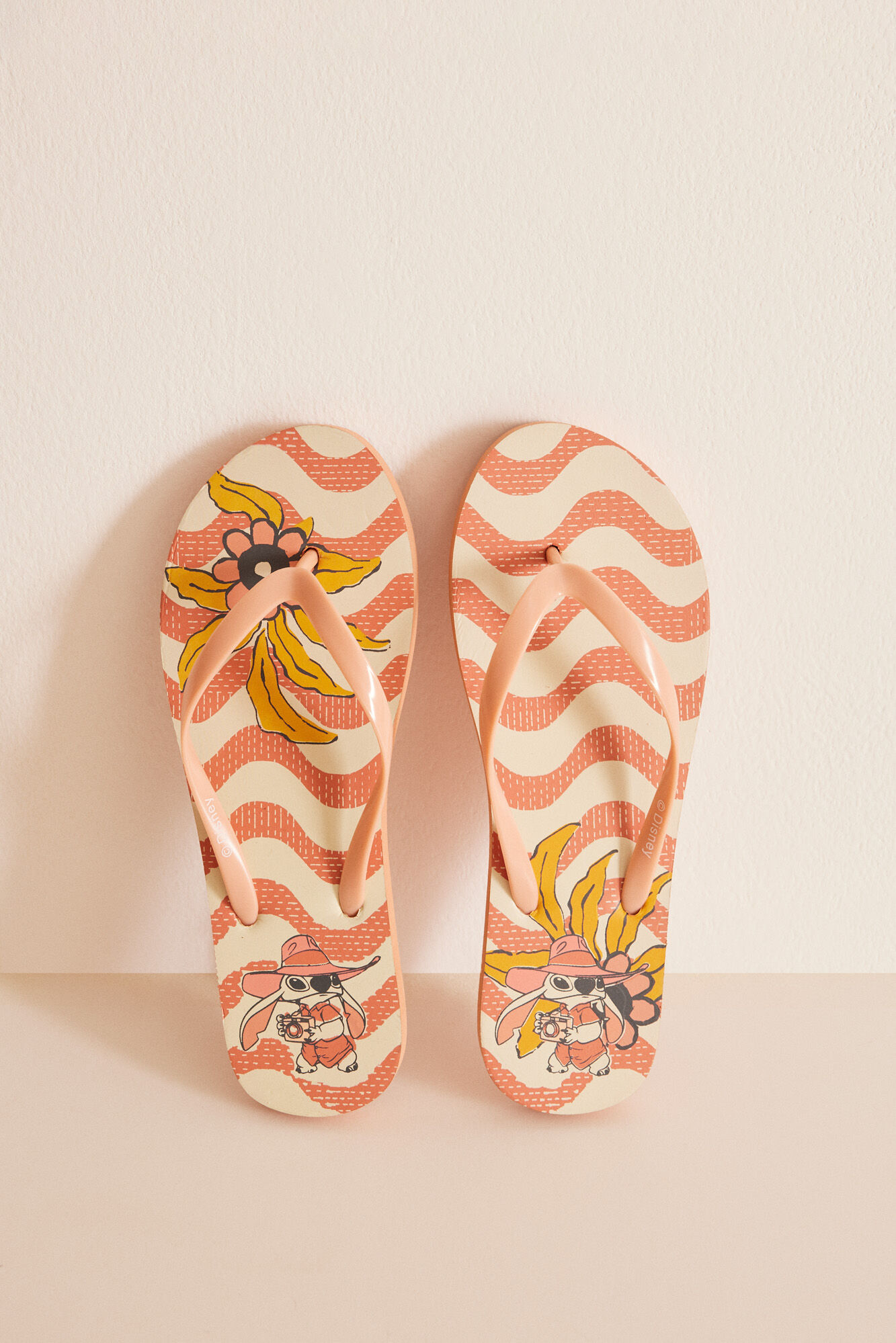 Women'secret Chanclas dedo multicolor Stitch