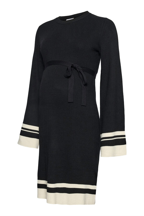 Mamalicious Vestido de maternity em malha  preto