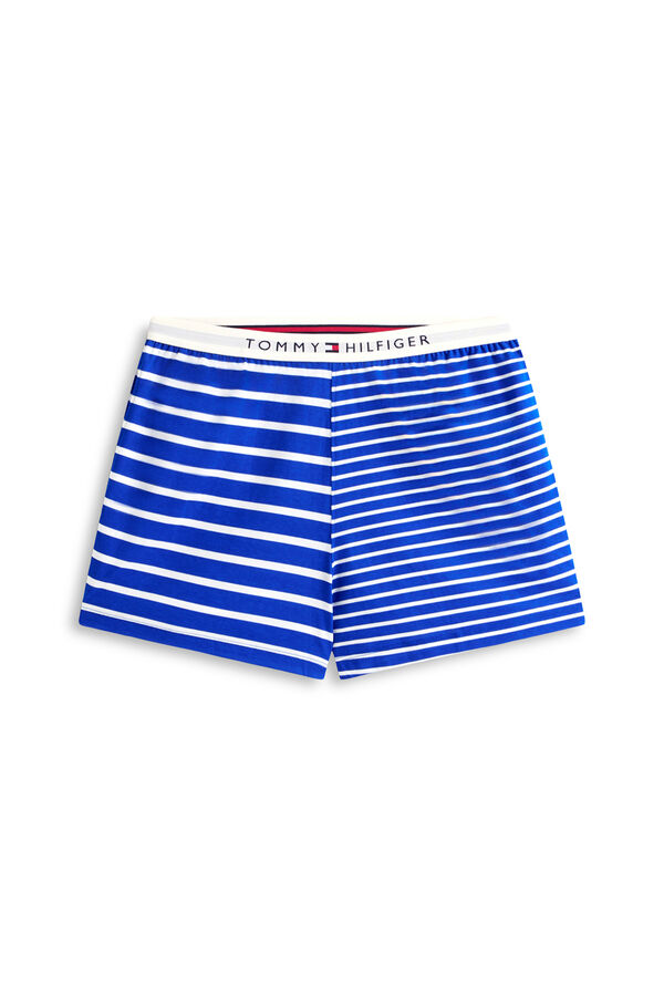 Tommy Hilfiger Conjunto de pijama curto &agrave;s riscas estampado