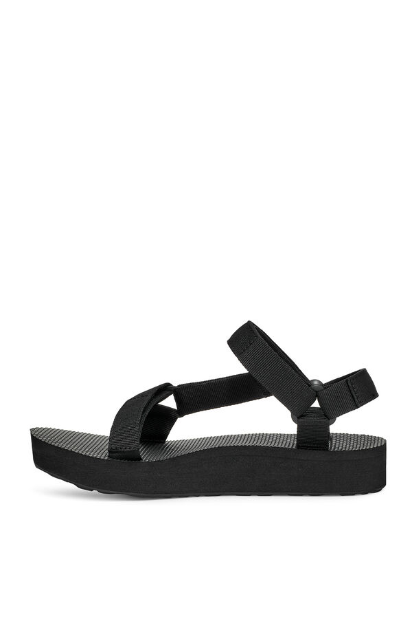 Teva Sandalia plataforma negro
