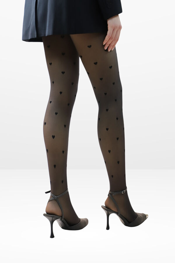 Ivette Bridal Panty Opac Doble Capa 85Dn Velvet Fantasy negro