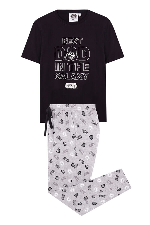 Women'secret Pijama hombre 100% algod&oacute;n Star Wars negro