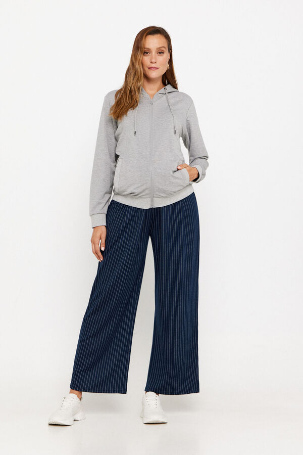 Mamalicious Sudadera maternity de porteo gris