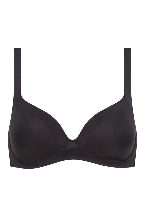 DIM Soutien sem aro Generous Invisible preto