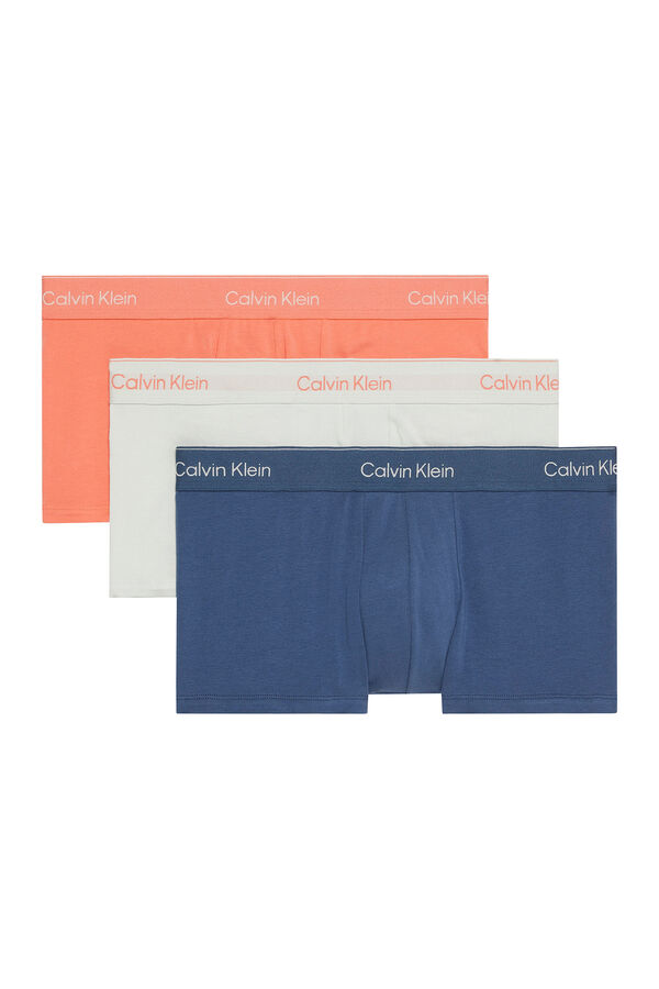 Calvin Klein Pacote com 3 boxers curtos borgonha