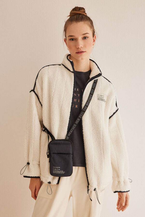 Women'secret Funda m&oacute;vil nylon gris gris