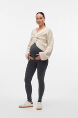 Mamalicious Legging longa maternidade cinzento