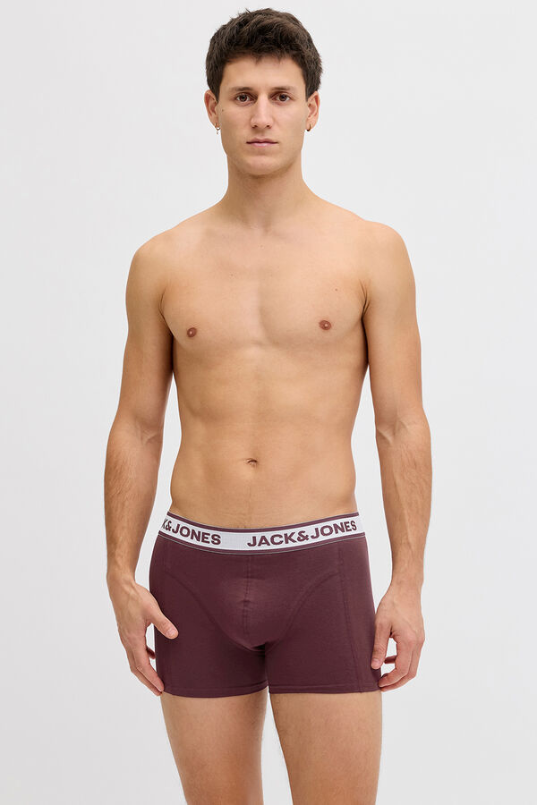 Jack & Jones Pack 3 boxer combinado logo azul