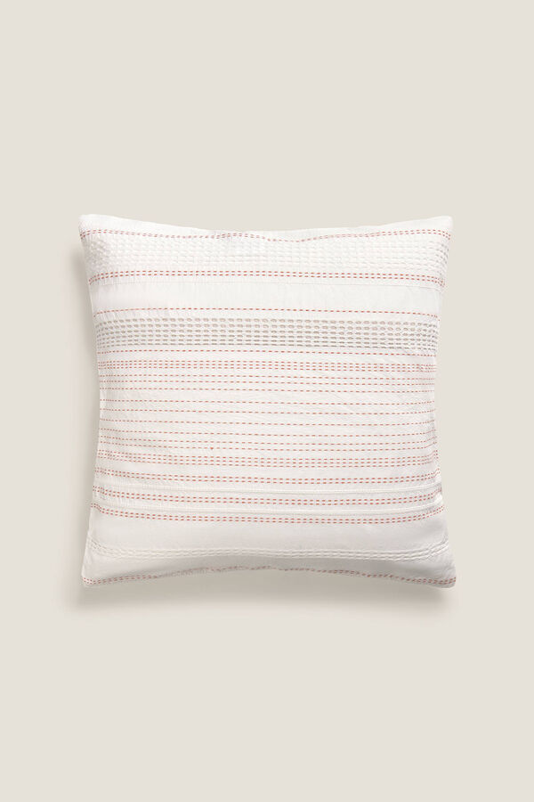 Textura Funda de cuadrate con textura naranja